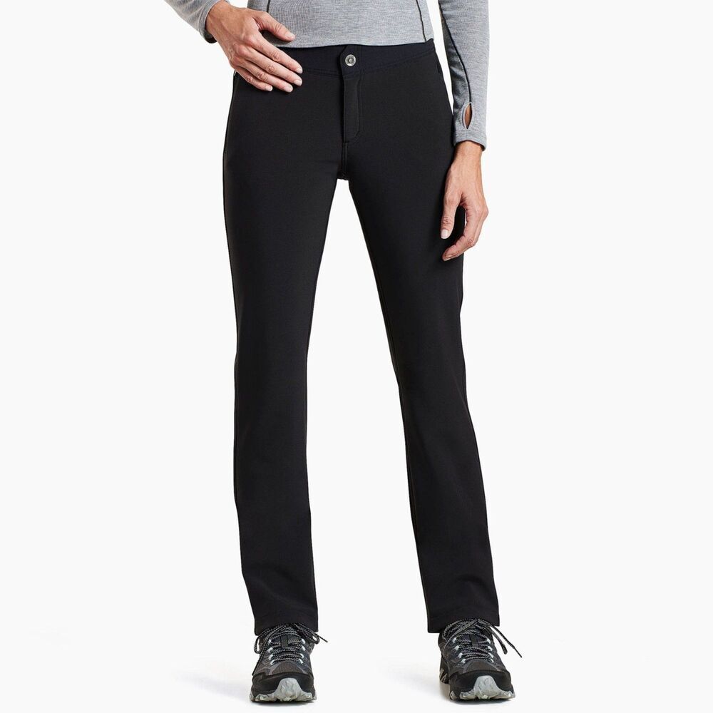 Kuhl Women's Black Straight-Leg Pants